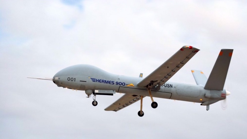 Hisbollah schießt israelische Drohne vom Typ Hermes 900 ab