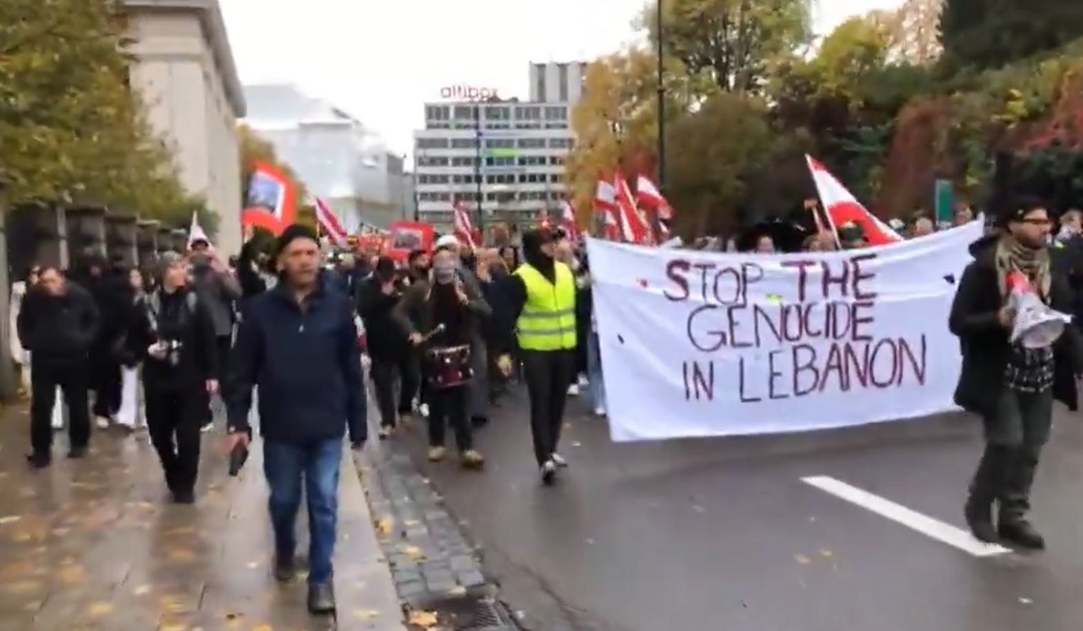 Video: Thousands marched in Oslo, Norway, in solidarity with Palestine and Lebanon