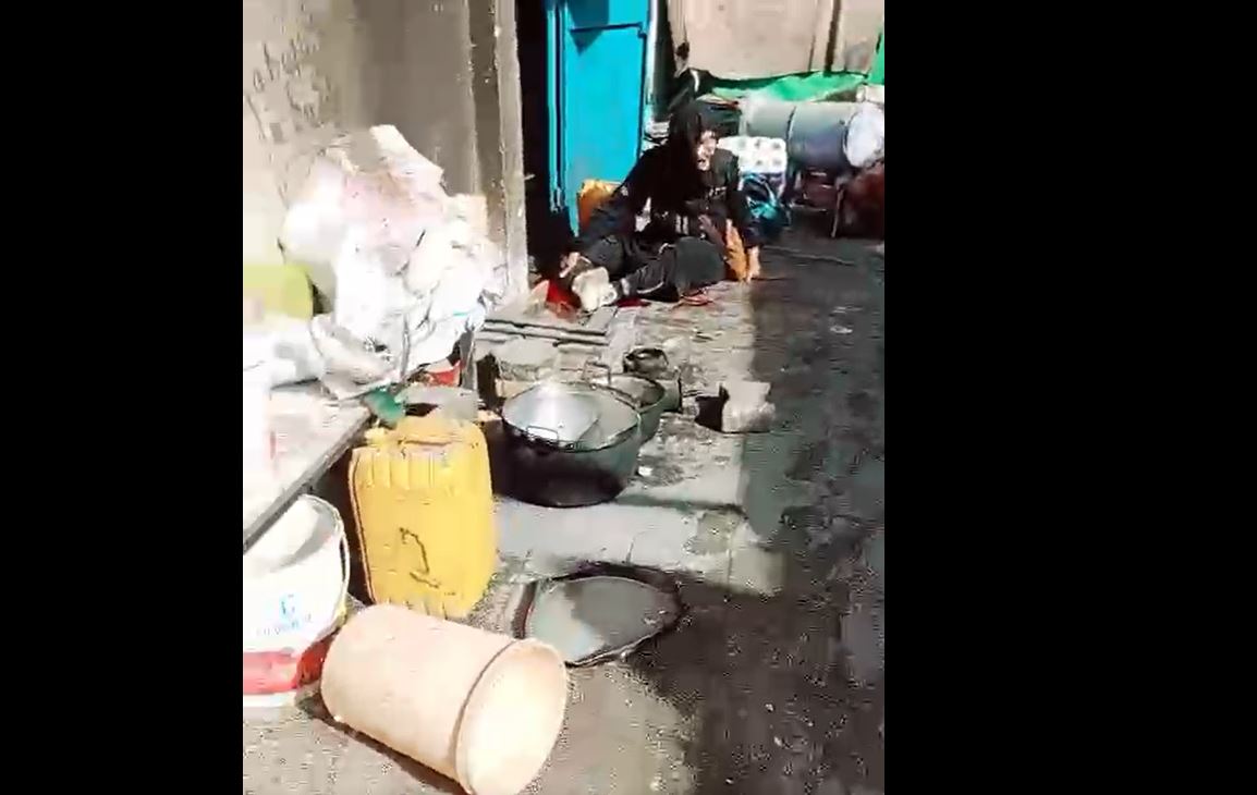 Very Sensitive: Horrific scenes from massacre committed by occupation forces against displaced Palestinians in Jabalia