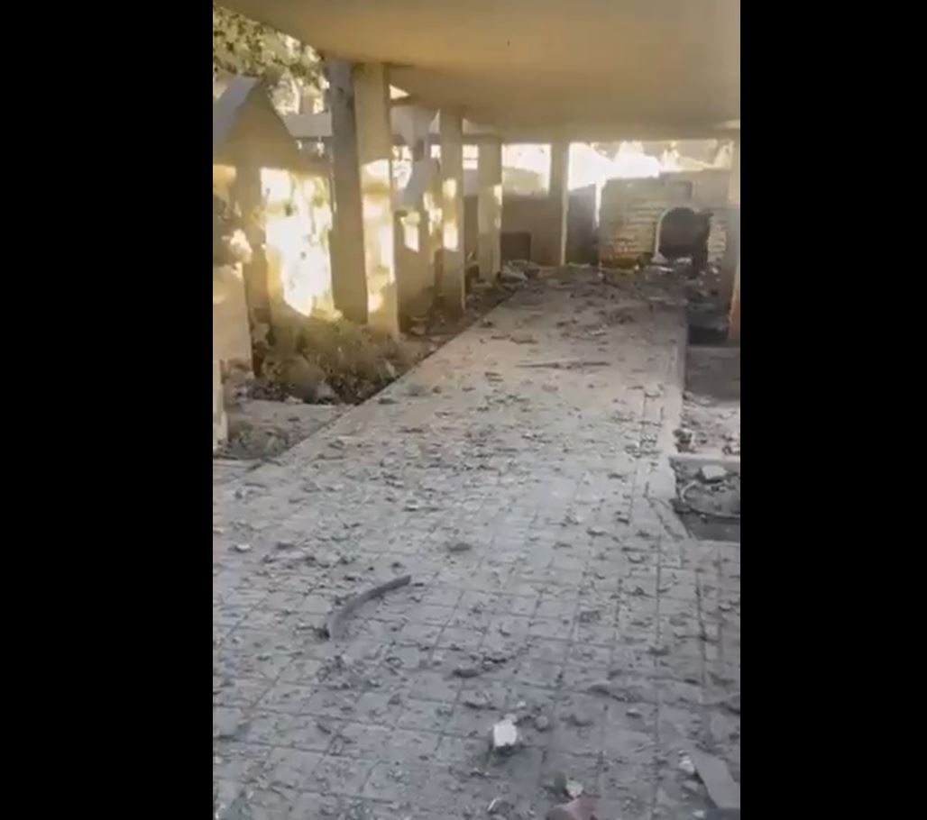 Video: Israeli occupation aircraft bombarded a Christian cemetery in Lebanon's Bekaa Valley