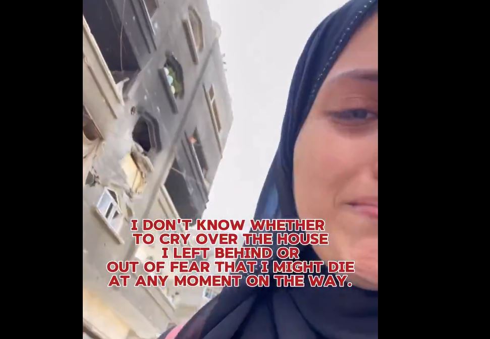 Video: After remaining steadfast in their homes in Jabalia, were eventually forcibly displaced