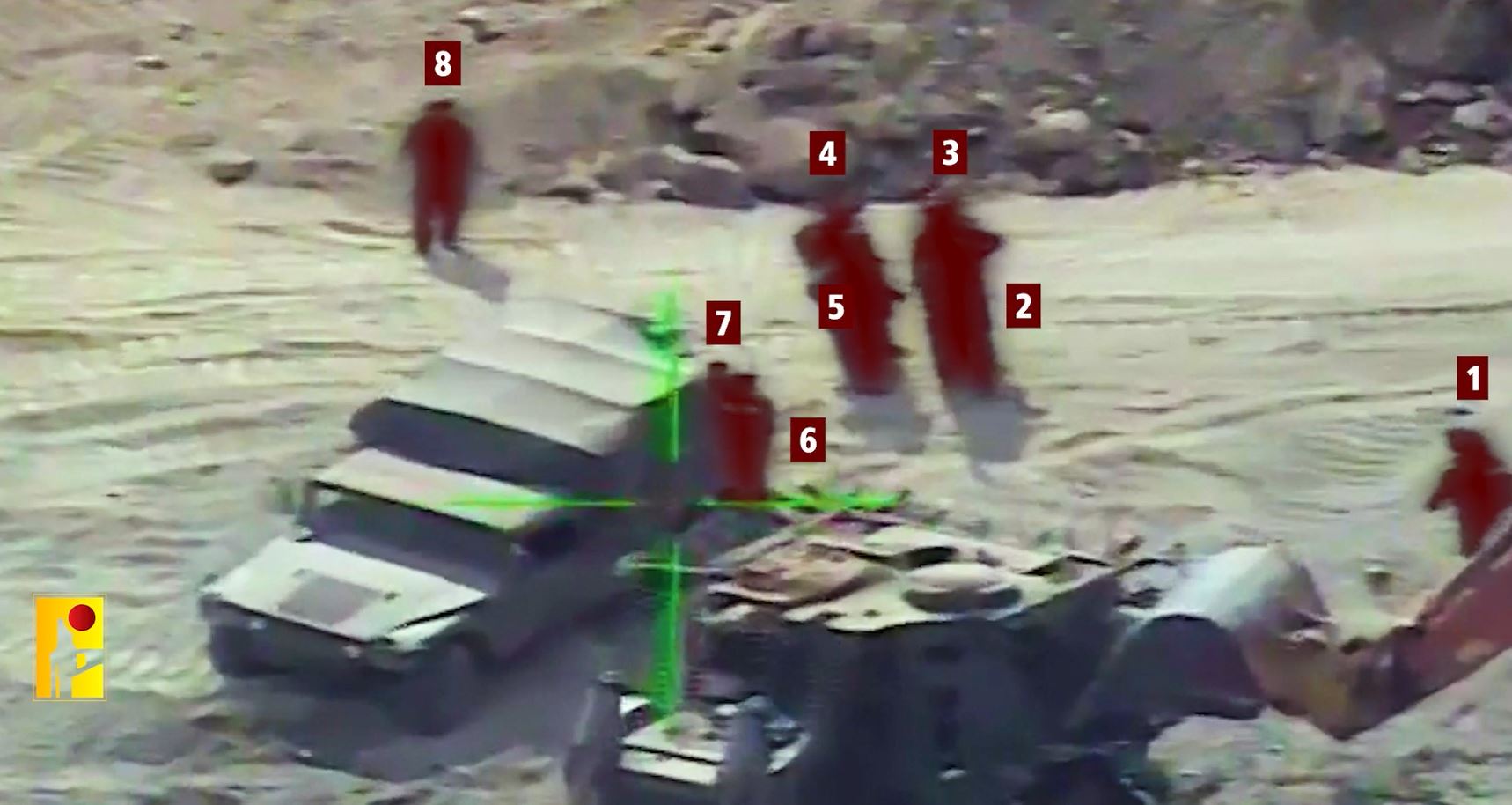 Video: Hezbollah target 8 Israeli soldiers near Ramya site on southern Lebanese border