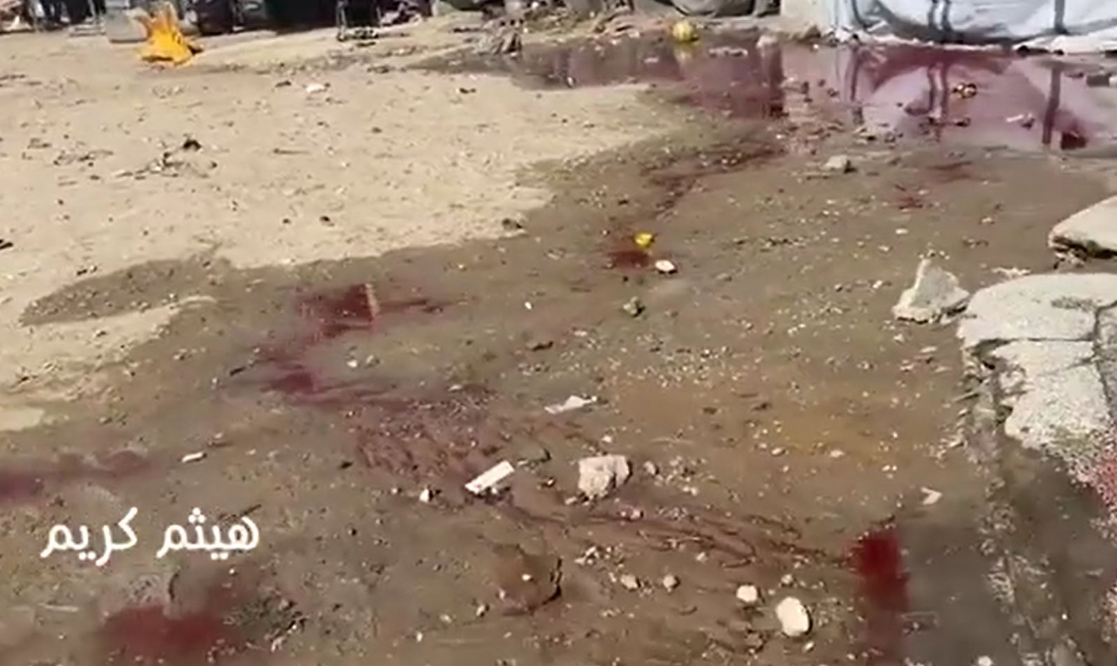 Sensitive Video: First moments after Israeli occupation bombed Al-Zahra School in Al-Daraj, east of Gaza 