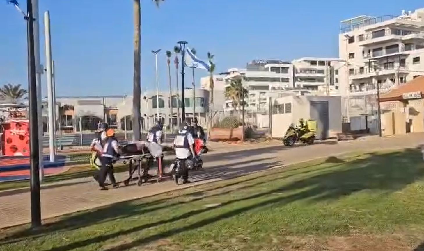 Videos: Hezbollah rocket attack of Nahariya in occupied territories; A person critically injured 