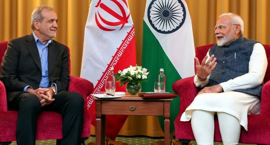   ईरान के राष्ट्रपति और प्रधानमंत्री मोदी ने की मुलाकात, पश्चिम एशिया में बढ़ते संघर्ष पर जताई चिंता