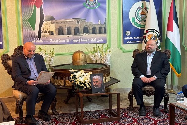 Iran Parliament speaker attends Hamas office to condole Sinwar martyrdom