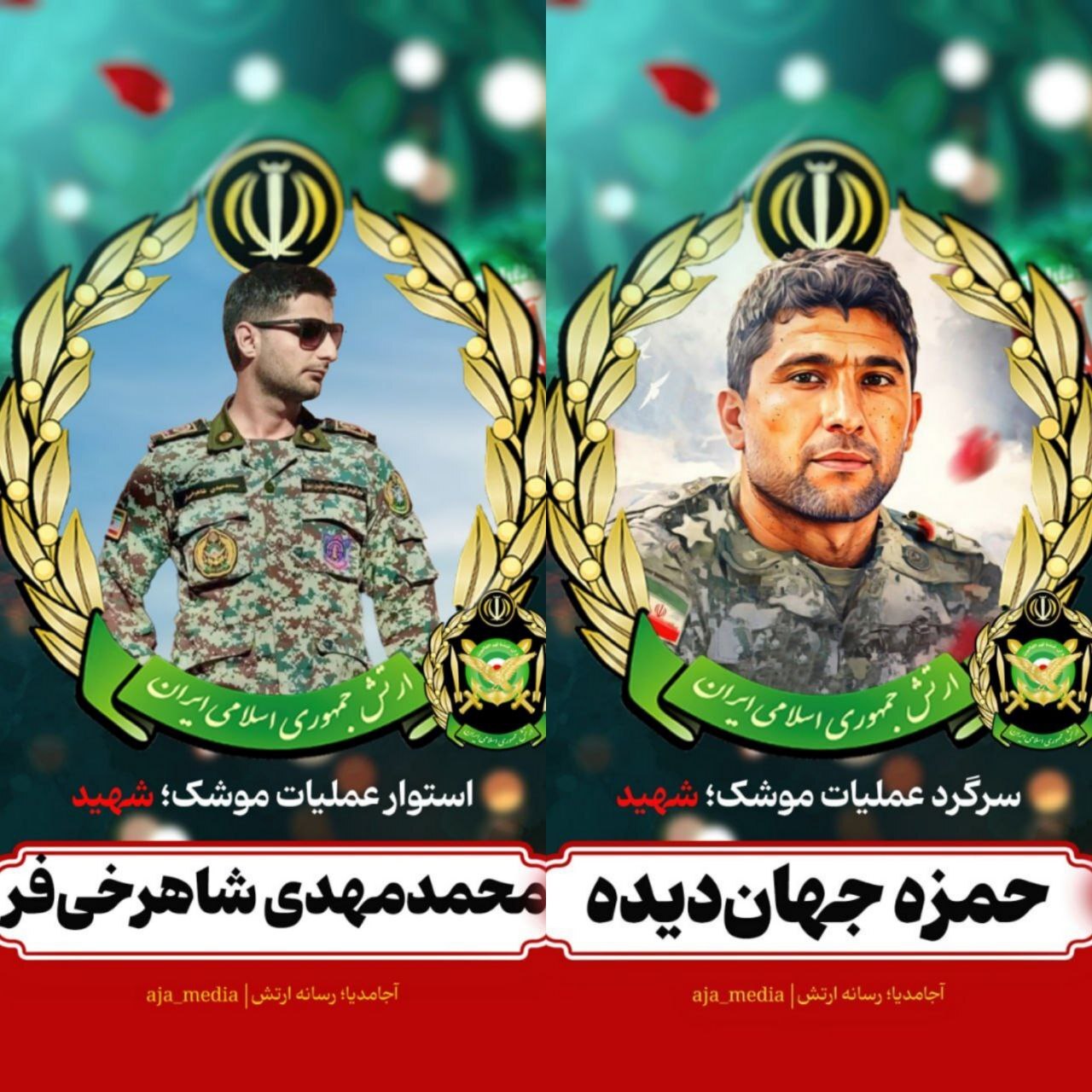 Two Iranian Army forces martyred in Israel attack