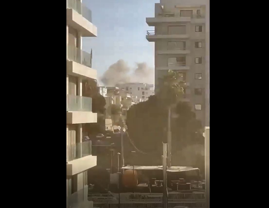 Video: Rockets fired from Lebanon directly hit Israeli settlement of Nahariya 