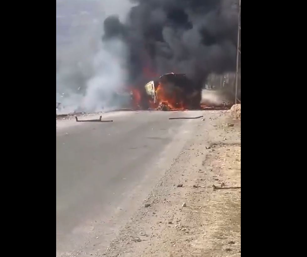 Video: Three fatalities reported after Israeli forces targeted a vehicle in west Baalbek, eastern Lebanon