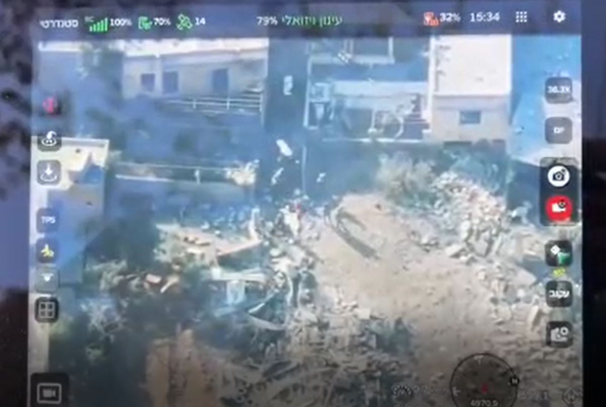 A clip showing Israeli occupation removing bodies of their dead who liquidated by Hezbollah