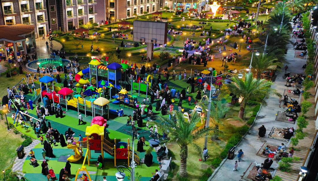 مدينة سيد الاوصياء للعتبة الحسينية تقدم الخدمات العوائل اللبنانية الوافدة الى العراق+(صور)