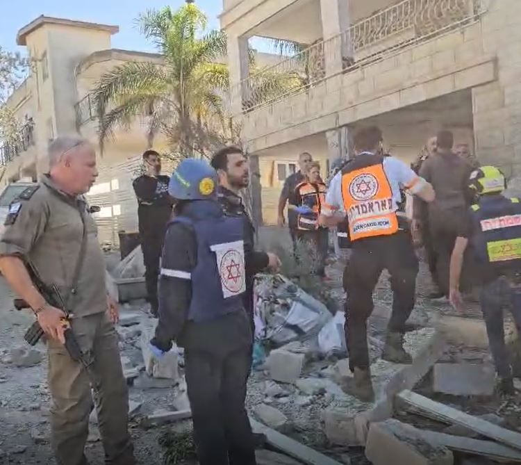 Video: An Israeli eliminated when a rocket from Lebanon hit Maalot-Tarshiha in Western Galilee