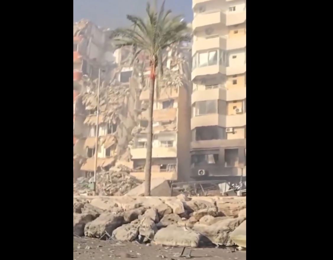 Video: Massive destruction in Tyre, southern Lebanon, following Israeli occupation bombings
