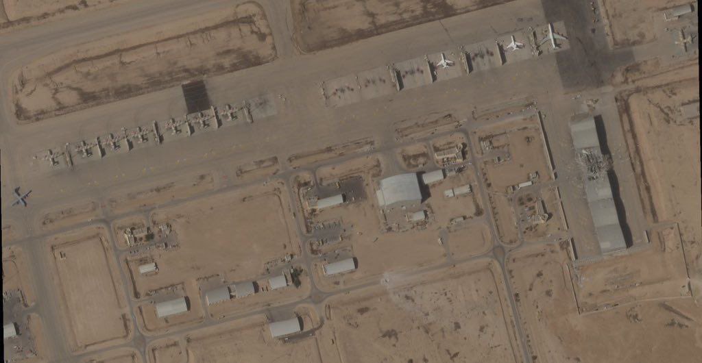  Satellite images reveal massive damage caused by Iran’s massive missile attack to F-35 “Israeli” airbase