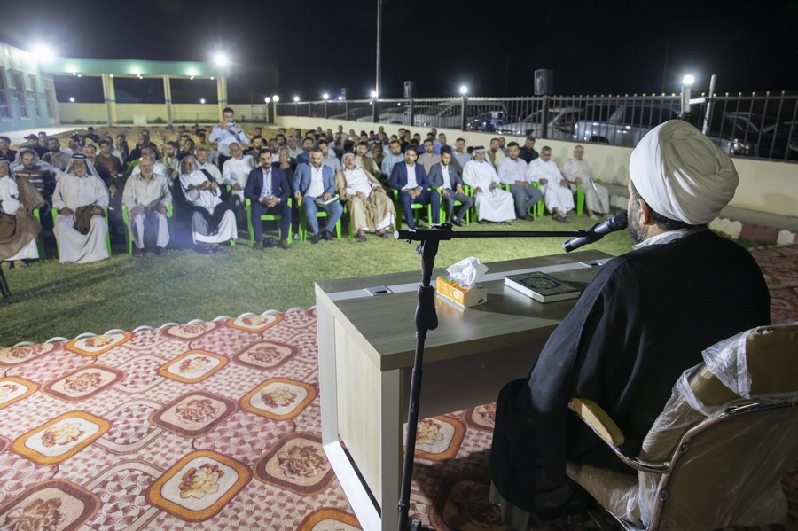 إقامة ندوة عن صلح الإمام الحسن (عليه السلام) + صور