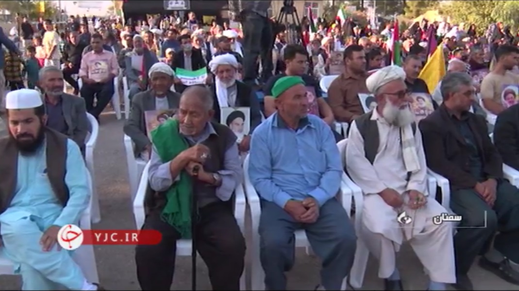 ویدیو | مراسم گرامیداشت شهدای مقاومت از طرف مهاجران افغانستانی مقیم سمنان