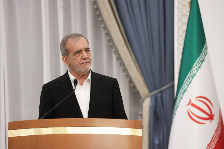 Pres. Pezeshkian: Iran supports Resistance groups for liberation of Palestine