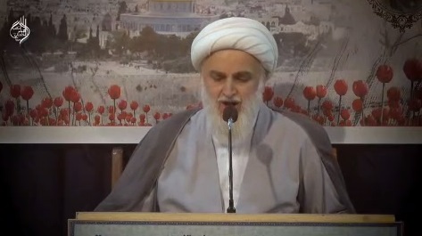  فیديو | رِثاء الشهداء في مجلس تأبين الشهداء القادة في مكتب الإمام الخامنئي في سوريا