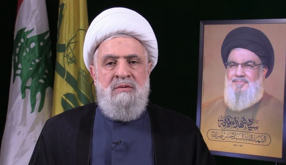 پوشش زنده سخنرانی شیخ نعیم قاسم، دبیرکل حزب‌الله لبنان/ از ما نپرسید چرا غزه را یاری کردیم، از بقیه بپرسید چرا غزه را یاری نکردند