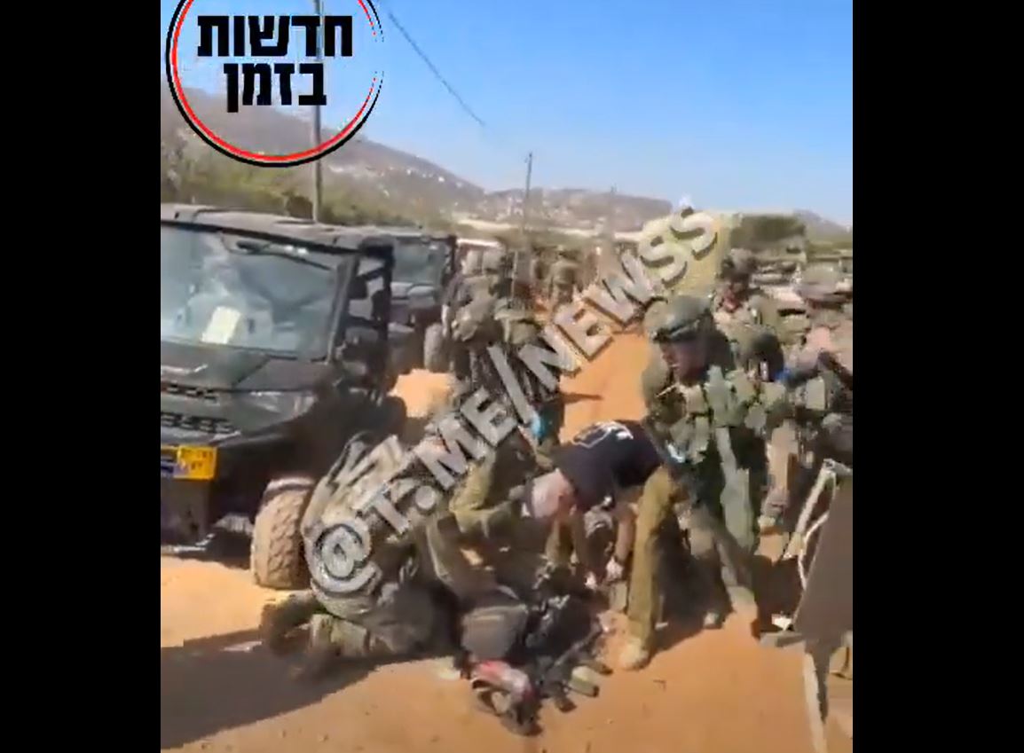 Video: Israeli media: Treating injured soldiers in Metula after rockets were fired from Lebanon