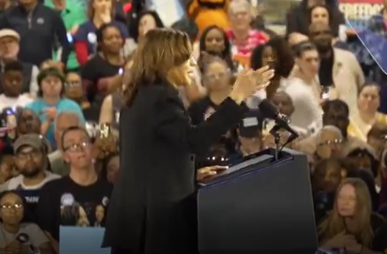 Video: Pro-Palestinian protesters repeatedly interrupted Kamala Harris' campaign rally 