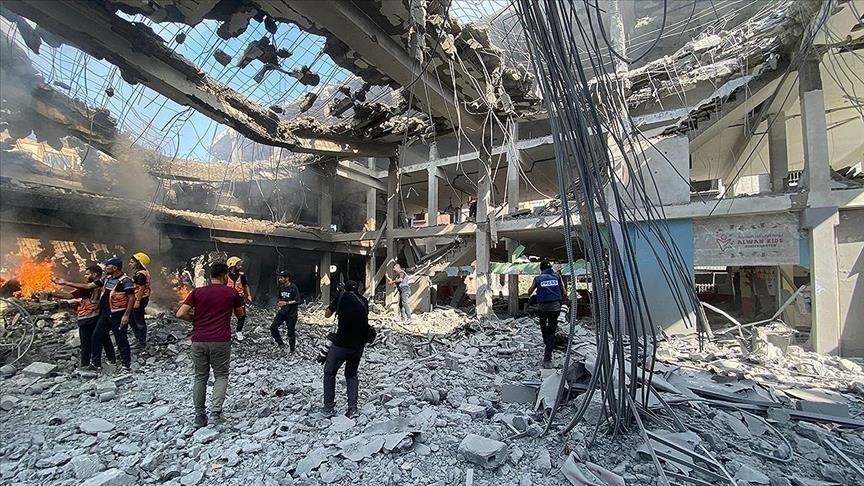 Israeli forces ‘deliberately’ burning shelters in north Gaza: PRCS