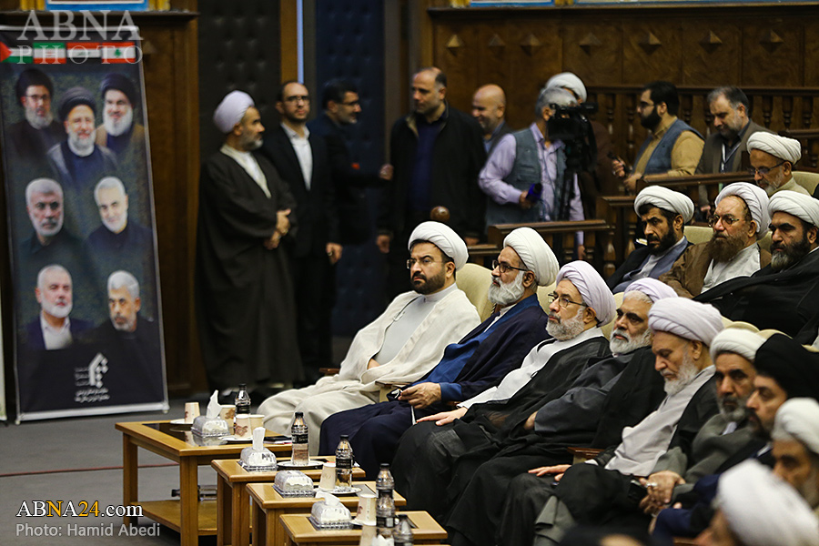 گزارش تصویری | همایش بین‌المللی «مبانی فقهی بیانیه گام دوم انقلاب» در شهر قم