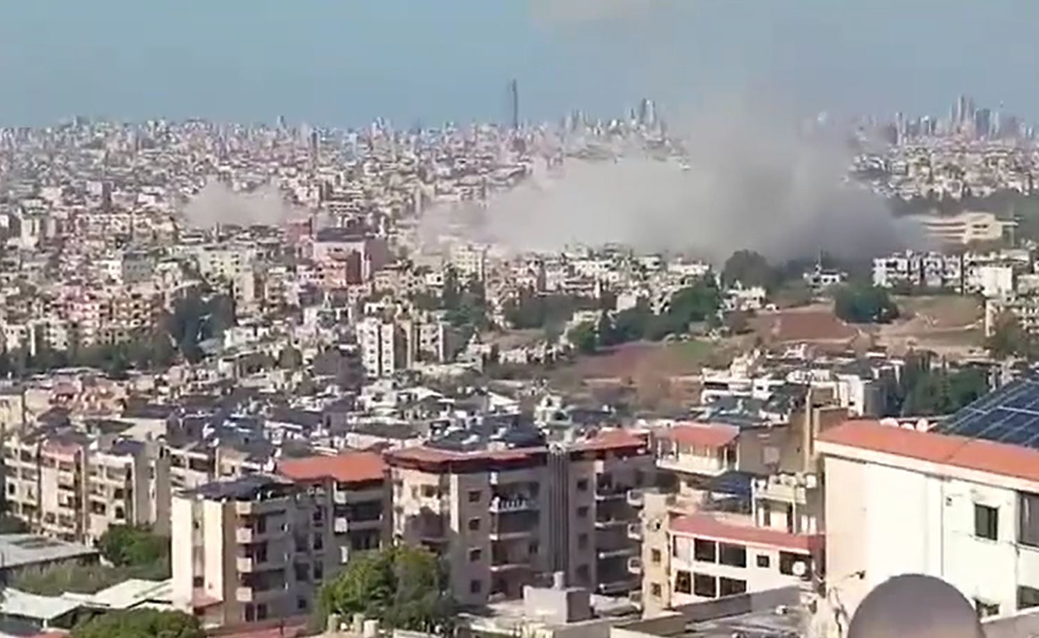 +2 Video:  Israeli fighters bombing southern areas of Beirut Lebanon