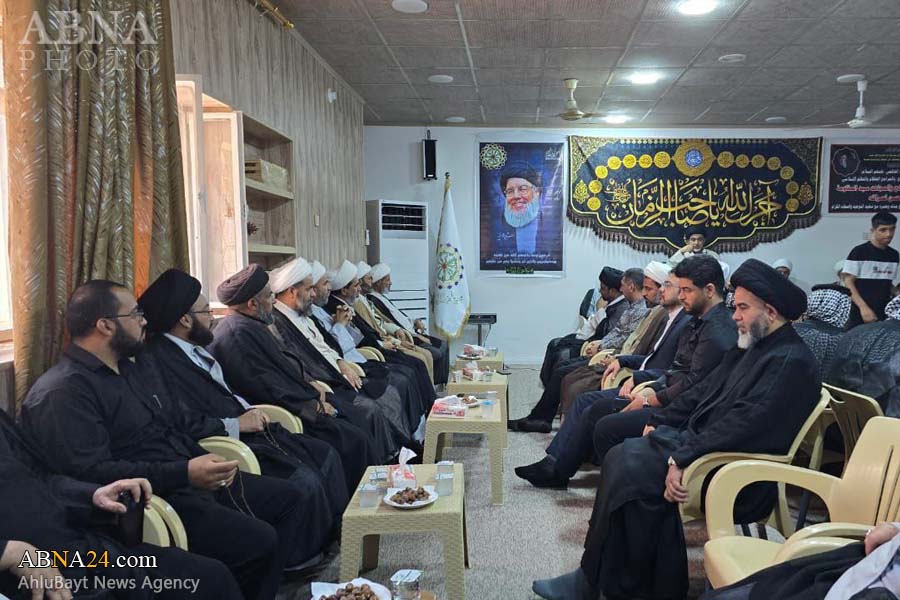 إقامة مجلس تأبين "السيد حسن نصر الله" في مجمع أهل البيت (ع) في العراق