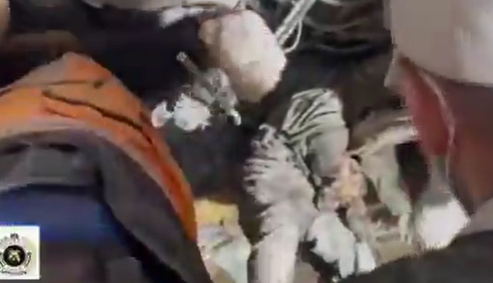 Video: Rescue teams in Al-Nuseirat recovered bodies of civilians after hours of working with minimal equipment