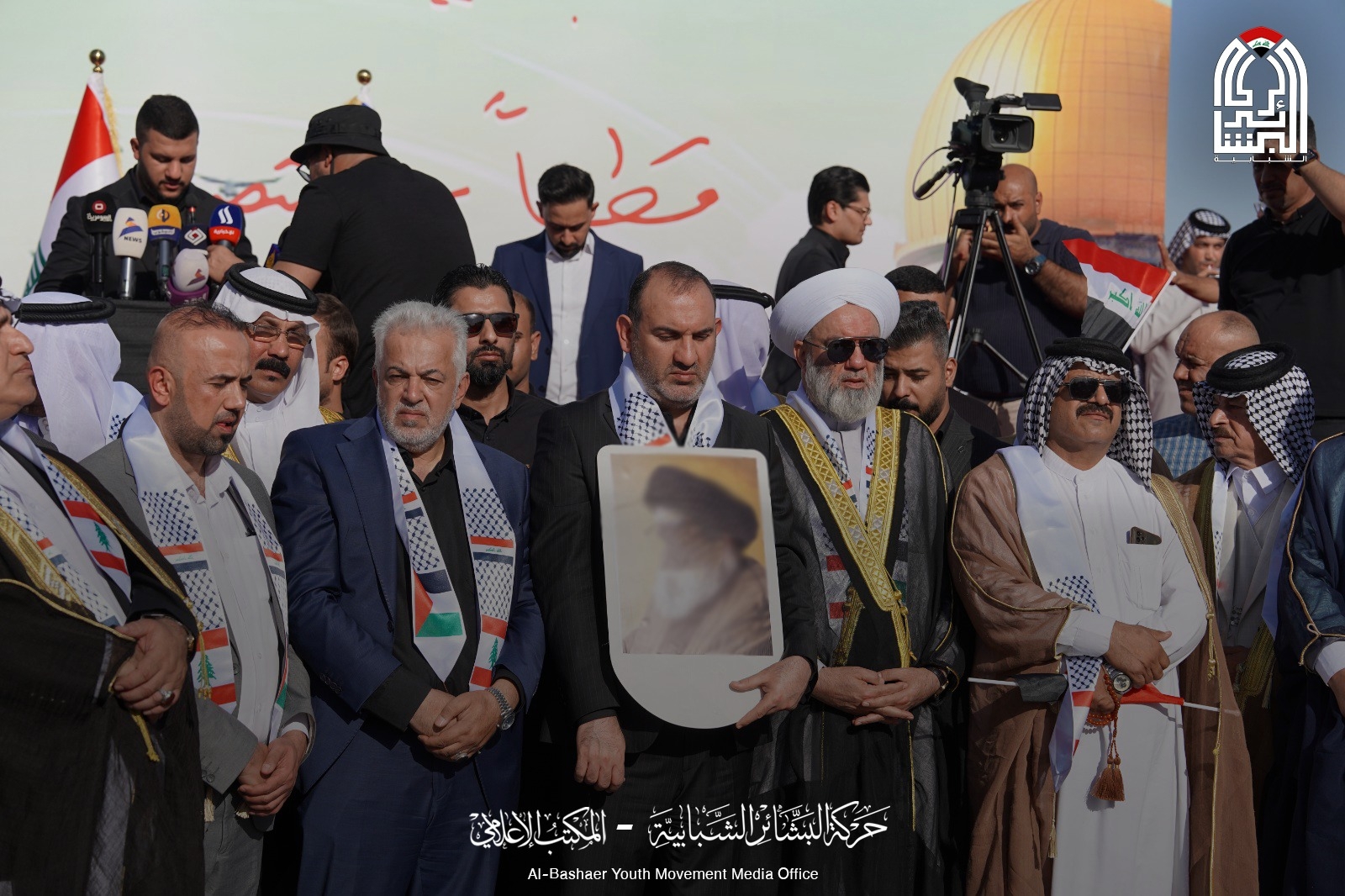 حركة البشائر العراقية تتضامن مع غزة ولبنان وتندد الأعتداءات الصهيونية