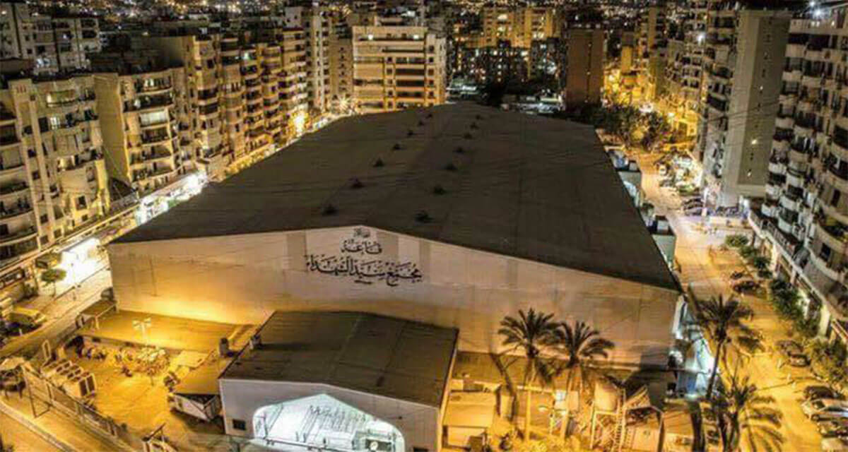 فیديو | آثار الدمار في مجمع سيد الشهداء في الضاحية الجنوبیة بعد العدوان الصهيوني عليه