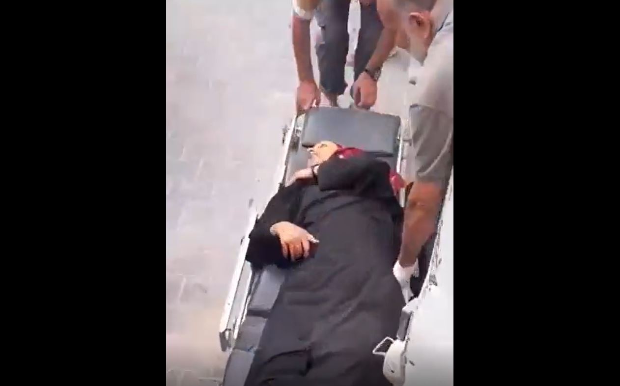 Sensitive Video: Two Palestinians, husband, wife, die in an Israeli air attack in northern Gaza 