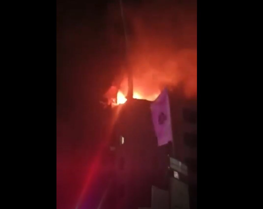 Video: Israeli drone bombed an apartment in Tripoli, Northwestern Lebanon