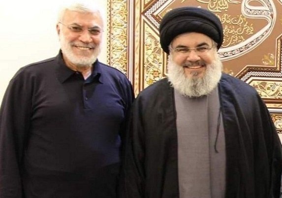 فیديو | الشهيد أبومهدي المهندس يطلب من الشهيد السيد حسن نصر الله أن يدعي له بالشهادة