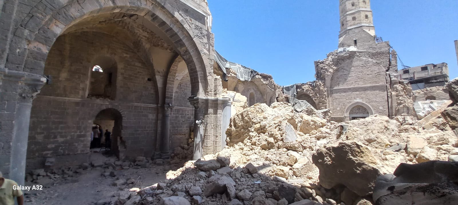 Zionist Army destroyed 79% of Gaza’s mosques, 3 churches, exhumed dozens of graves