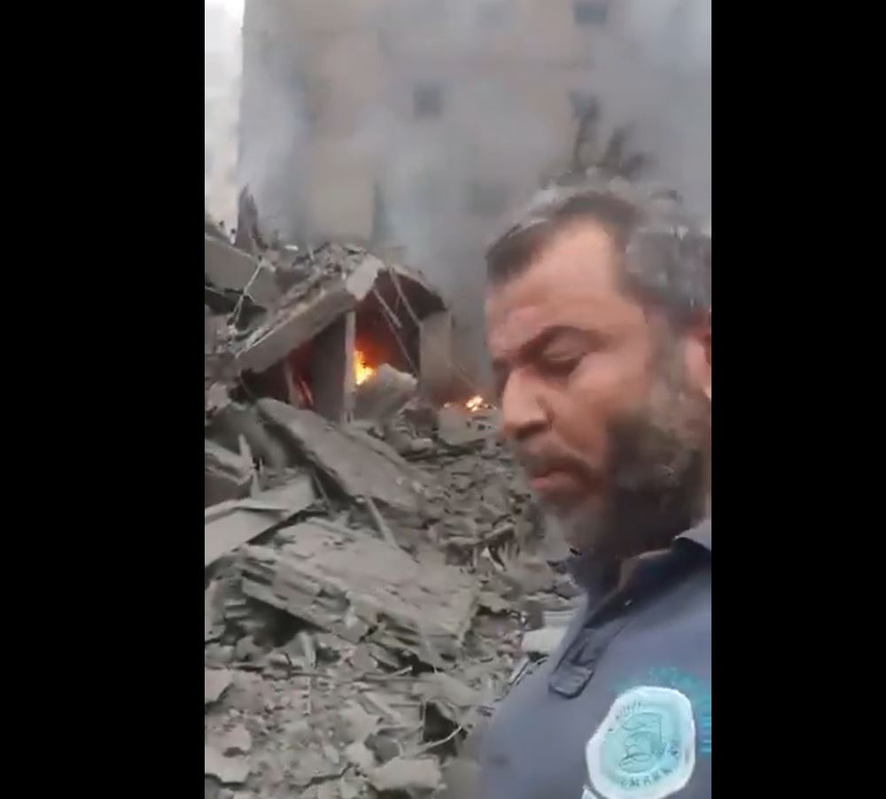 Video: large-destruction in Burj Al-Barajneh due to Israeli airstrikes targeted southern of Beirut, Lebanon