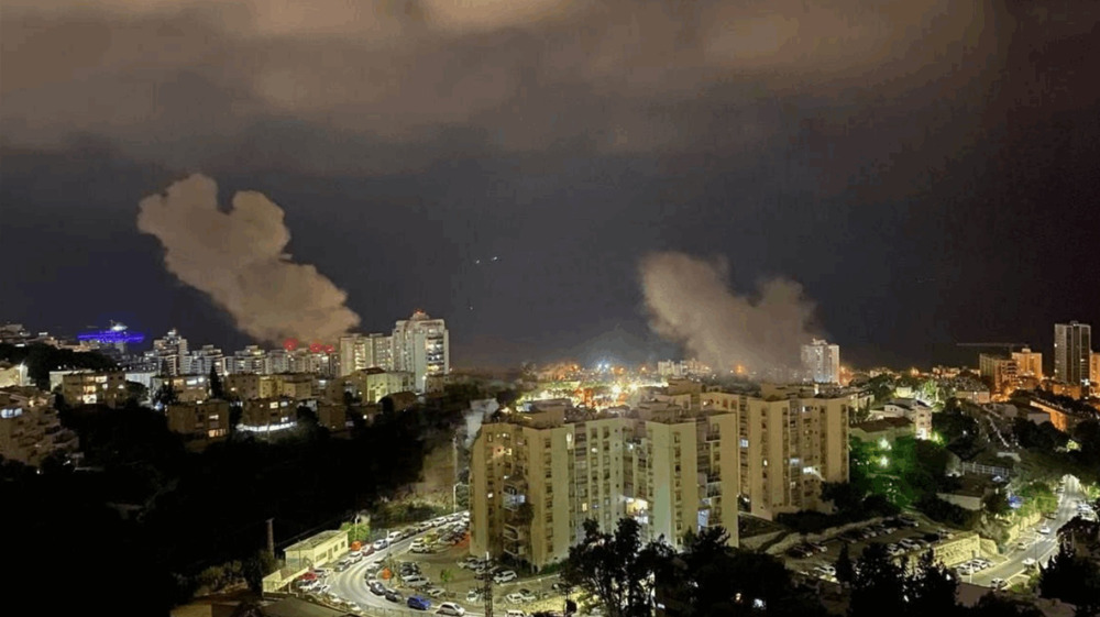 Hezbollah missiles hit occupied city of Haifa