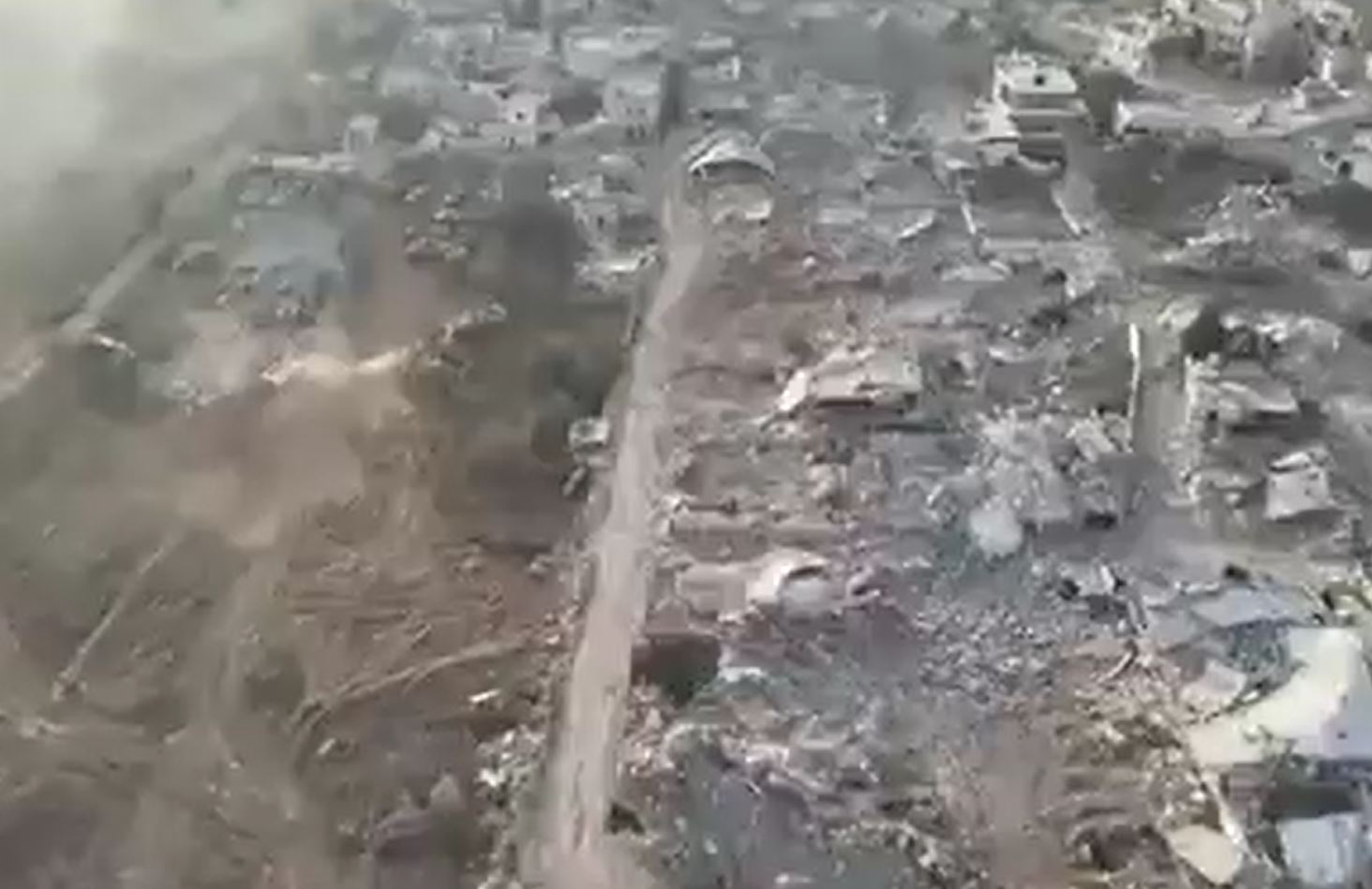 Video: Massive devastation in village of Yaroun, southern Lebanon, due to ongoing Israeli airstrikes 