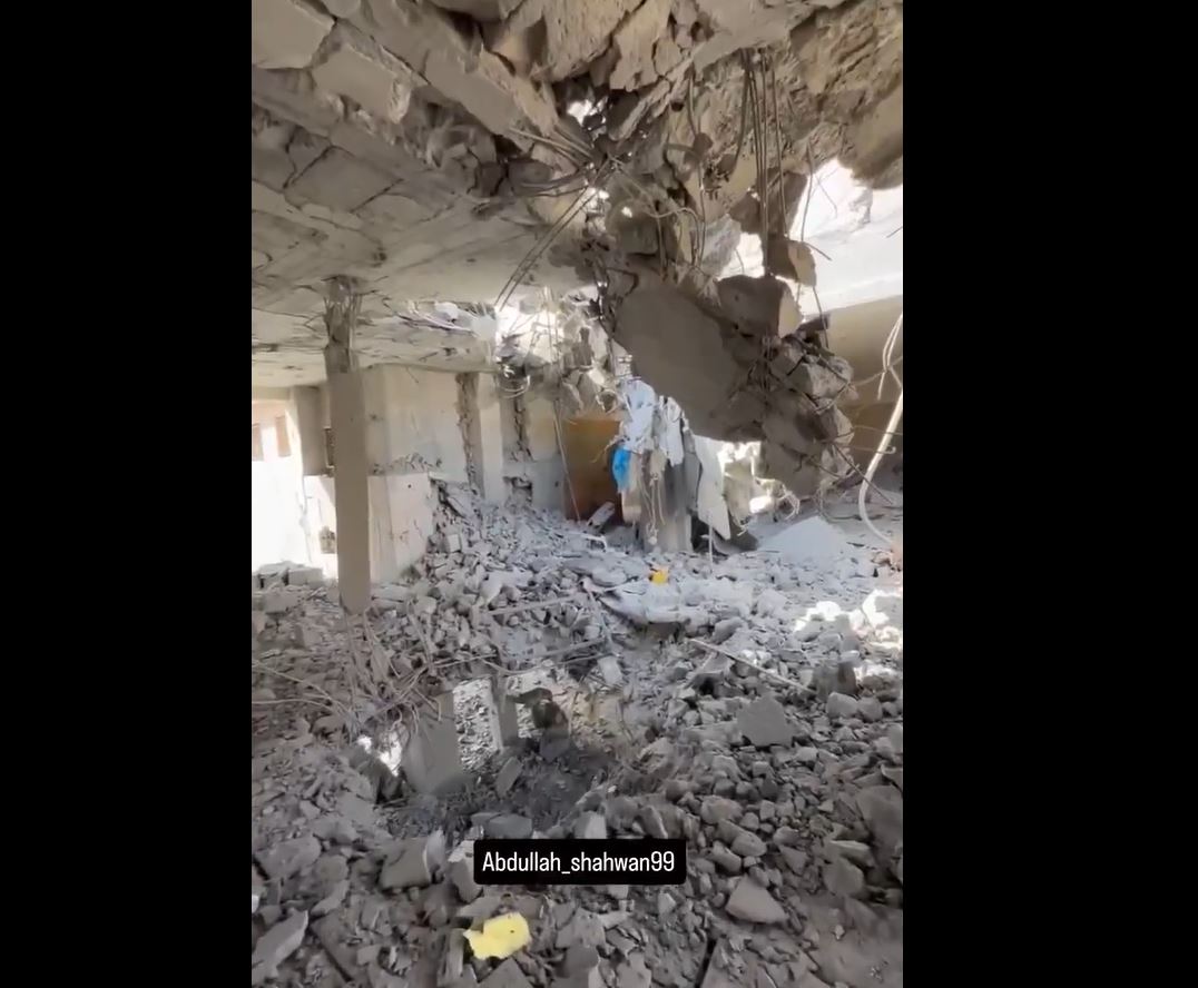 Video: Aftermath of Israeli bombardment targeted a school in Jaffa Street, Gaza 