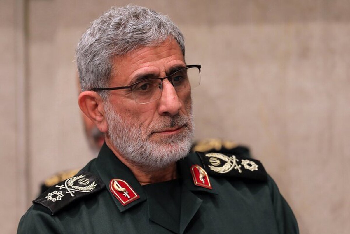 IRGC Quds Force commander sends message to Palestine-related conference