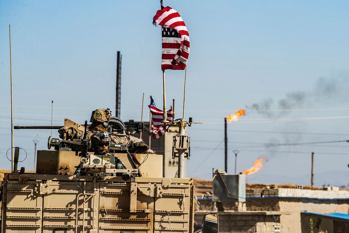 Blast heard at US military base in Syria