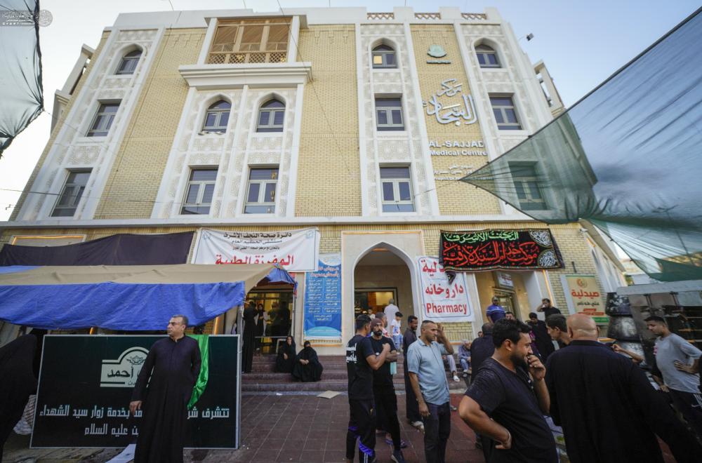 العتبة العلوية المقدسة تضع خطة طبية شاملة أثناء ذكرى رحيل النبي الأكرم(ص)+(صور)