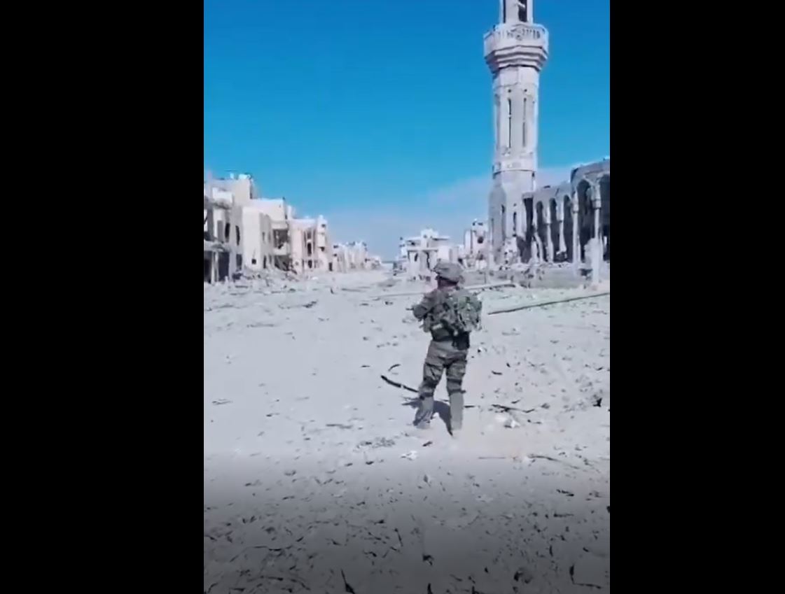 Video: A video taken by Israeli soldiers document massive destruction in Rafah, southern Gaza