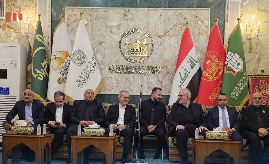 Iran President visits holy Shia shrines in Karbala
