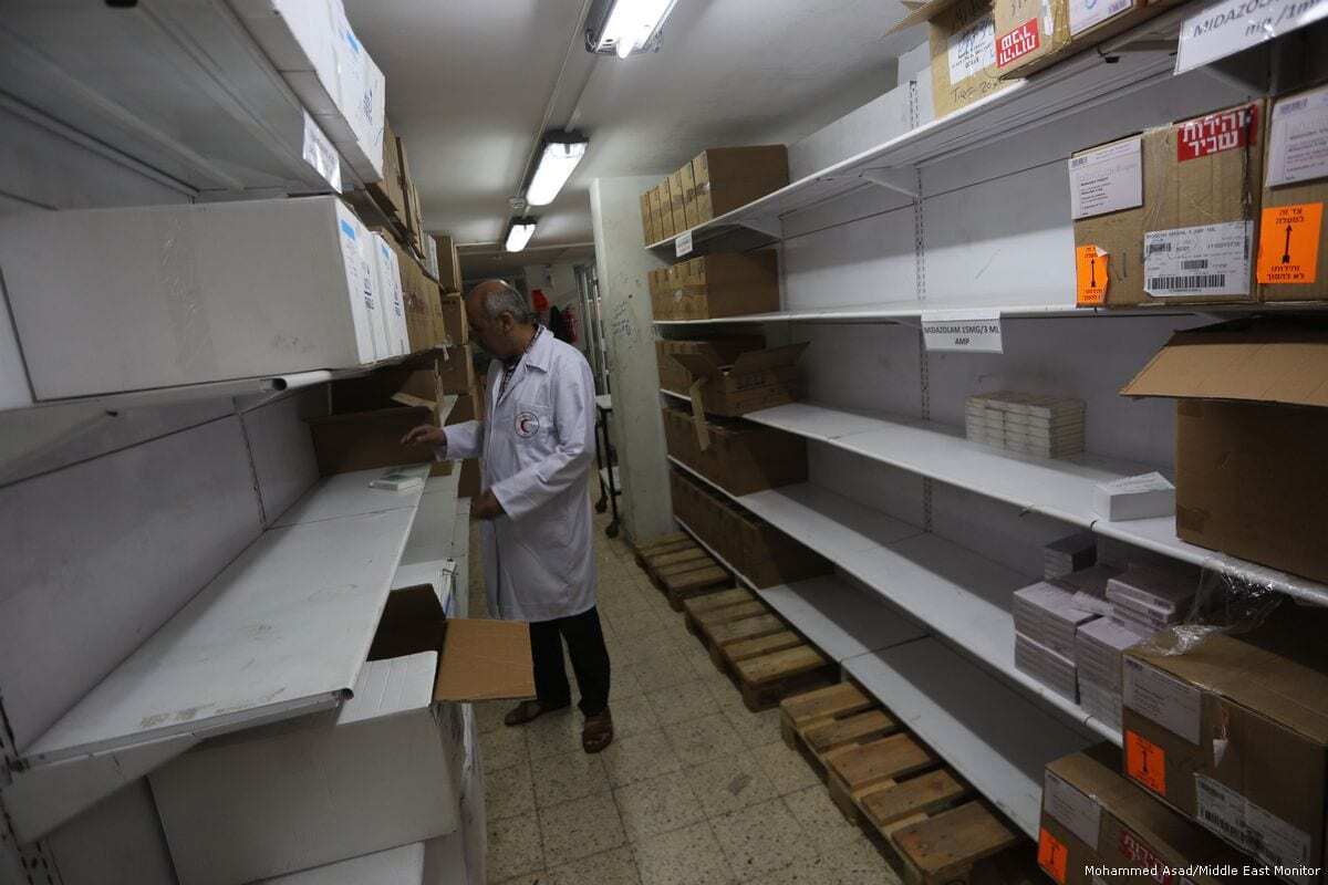 加沙60%的药品仓库已空