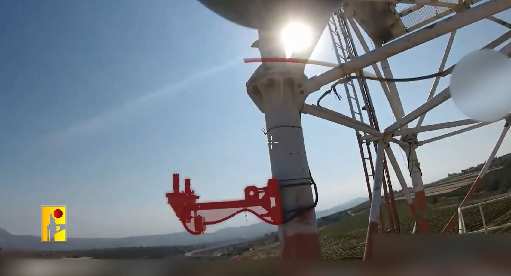 Video: Hezbollah targets espionage equipment at Israeli army's Al-Malikiyah site in southern Lebanon border