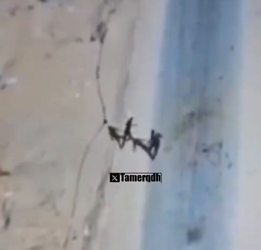 Video: Israeli military drones targeted two young Palestinian men in Rafah, south of Gaza