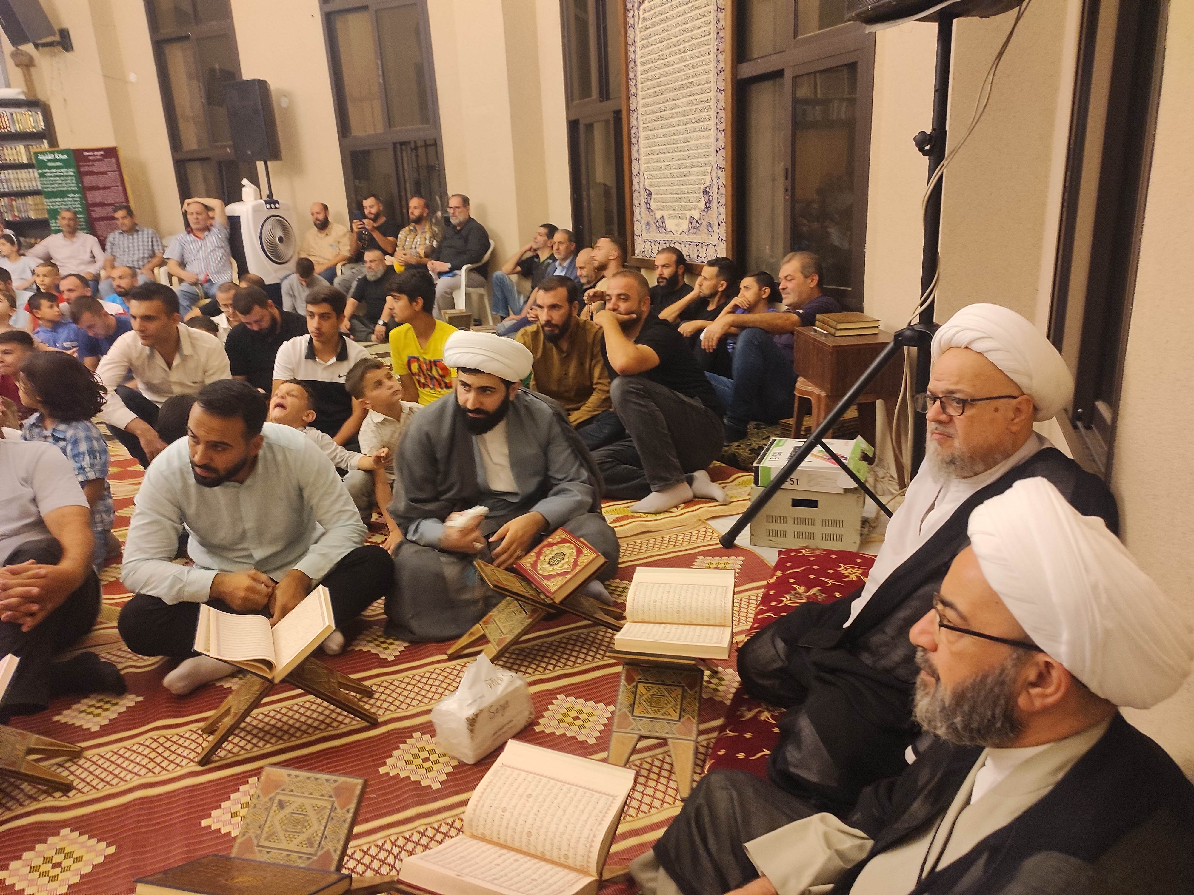  لمناسبة ولادة النبي محمد (ص).. أمسية قرآنية في منطقة الهرمل شمال شرق لبنان + صور 