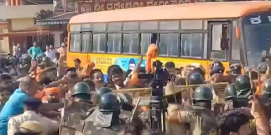 ईदे मिलादुन नबी पर हिंसा, VHP और बजरंग दल के लोग सड़कों पर